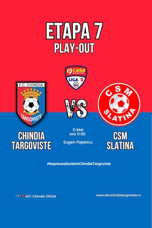 AFC Chindia Targoviste - CSM Slatina