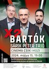 bilete Sárik Péter Trió: X2 BARTÓK – Bartók Béla műveinek jazz-feldolgozásai