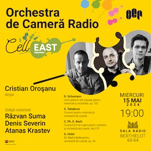 Festivalul CellEAST - R. Suma, D. Severin, A. Krastev