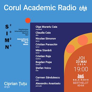 Bilete la SIMN – CORUL ACADEMIC RADIO