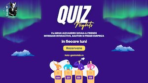 Bilete la  Quiz Night w/ Mihai-Alexandru Ilioaia & TOMBOLA & PREMIU SPECIAL