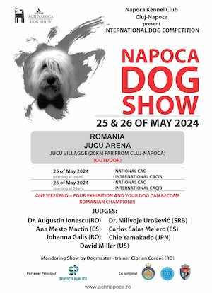 Bilete la  NAPOCA DOG SHOW - EXPOZITIE CHINOLOGICA