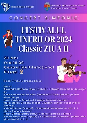 Bilete la  Festivalul Tinerilor Classic Ziua II