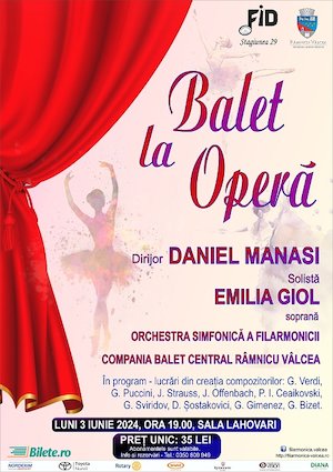 Bilete la  Balet la Opera - Filarmonica Ramnicu Valcea