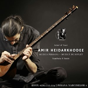 Bilete la  Amir Heidarkhodee| Concert Muzica Persana & Muzica de Suflet