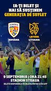 bilete UEFA Nations League - Romania vs Lituania