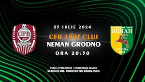 Bilete la  UEFA Conference League - CFR 1907 CLUJ - Neman Grodno