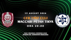 Bilete la  UEFA Conference League - CFR 1907 CLUJ - Maccabi Petah Tikva