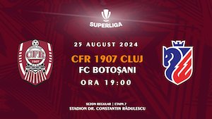 Bilete la  CFR 1907 Cluj - FC Botosani