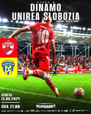 Bilete la  Dinamo Bucuresti - Unirea Slobozia