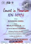 bilete Concert in Memoriam Ion Voicu