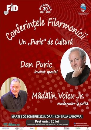 Bilete la  Conferintele Filarmonicii - Un "Puric" de Cultura