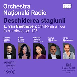 Beethoven – Simfonia a IX-a – ONR, Sascha Goetzel