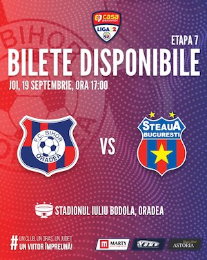 Bilete la  FC BIHOR ORADEA - STEAUA BUCURESTI