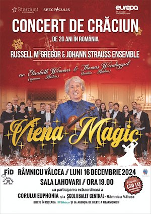 Bilete la  Viena Magic - Concert de Craciun de 20 de ani in Romania