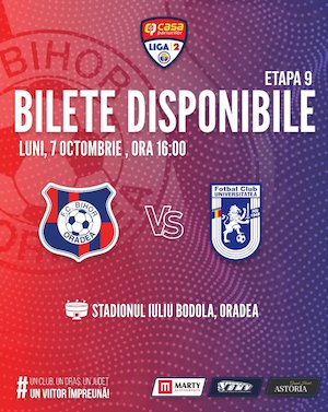 Bilete la  FC Bihor Oradea - FCU 1948 Craiova