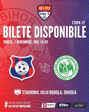 Bilete la  FC Bihor Oradea - CS Concordia Chiajna