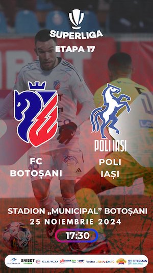 Bilete la  FC Botosani - Poli Iasi