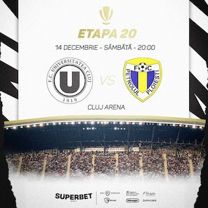 Bilete la FC Universitatea Cluj - FC Petrolul Ploiesti