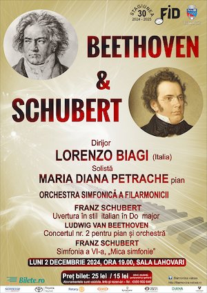 Bilete la  Beethoven & Schubert - RV