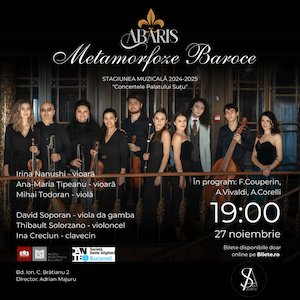 Bilete la  Concert Metamorfoze Baroce