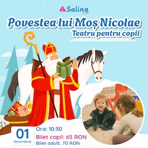 Bilete la  Povestea lui Moș Nicolae