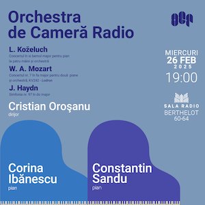 Bilete la  Cristian Orosanu- ORCHESTRA DE CAMERA RADIO