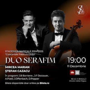 Bilete la  Concert Duo Serafim