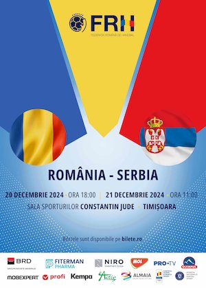 Bilete la Handbal Masculin la Tineret - Romania vs Serbia