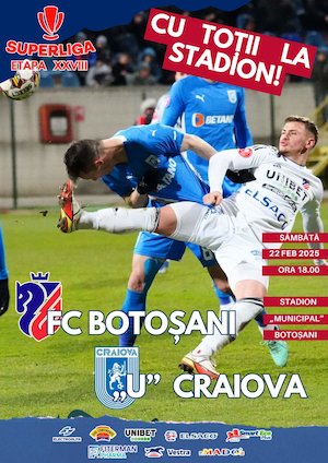 Bilete la FC Botosani - Universitatea Craiova