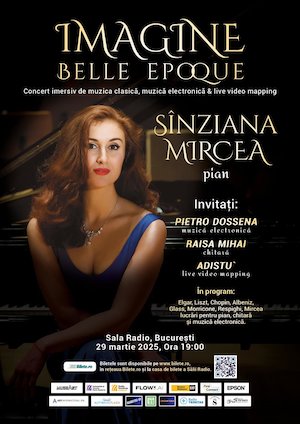 Sinziana Mircea - concert de pian si muzica electronica Imagine Belle Epoque