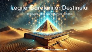 Legile Gardienilor Destinului - Webinar cu Alexandra Coman