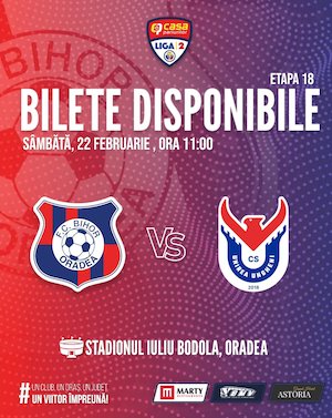 Bilete la FC Bihor Oradea - CS Unirea Ungheni