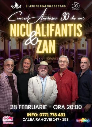 Bilete la Nicu Alifantis Concert Aniversar 30 de ani