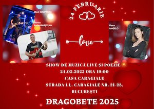 Show de muzica unplugged & poezie | Dragobete