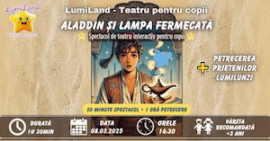 Bilete la Aladdin si lampa fermecata