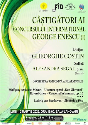 Bilete la Castigatori ai Concursului International George Enescu