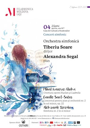 Concert simfonic – Glinka, Saint-Saëns, Borodin