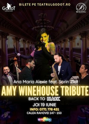 Bilete la AMY WINEHOUSE TRIBUTE | Ana Maria Alexie & Sorin Zlat