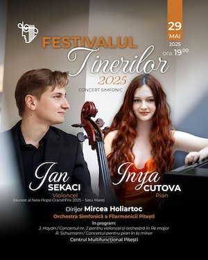 bilete Festivalul Tinerilor - Filarmonica Pitesti