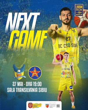 BC CSU Sibiu - CSA Steaua Bucuresti