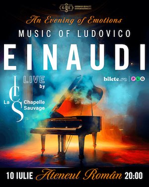 Bilete la AN EVENING OF EMOTIONS: MUSIC OF LUDOVICO EINAUDI
