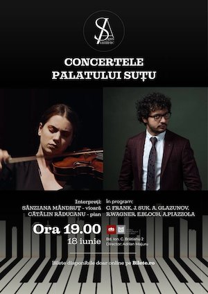 Bilete la Duo Mandrut - Raducanu - Concertele Palatulu Sutu