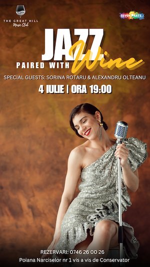 Sorina Rotaru & Alexandru Olteanu Concert | Jazz Paired with Wine