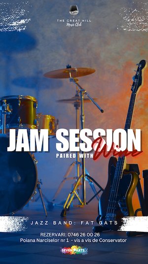 Jam Session Paired with Wine | Jazz Band: Fat Cats