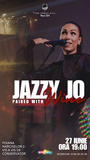 Bilete la Jazzy Jo Paired with Wine