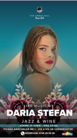 Jazz & Wine | Live Music by Daria Stefan
