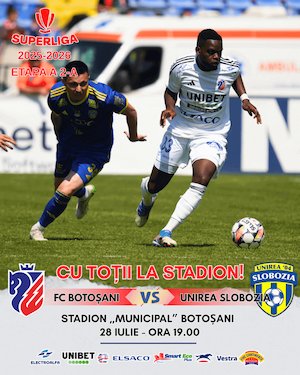 Bilete la FC Botosani - Unirea Slobozia