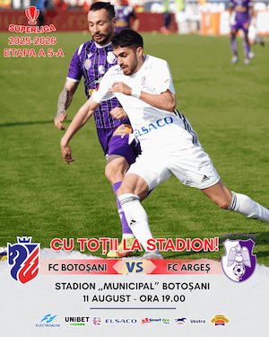 Bilete la FC Botosani - FC Arges