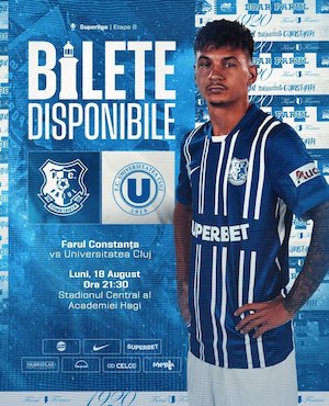 Bilete la Farul Constanta - Universitatea Cluj